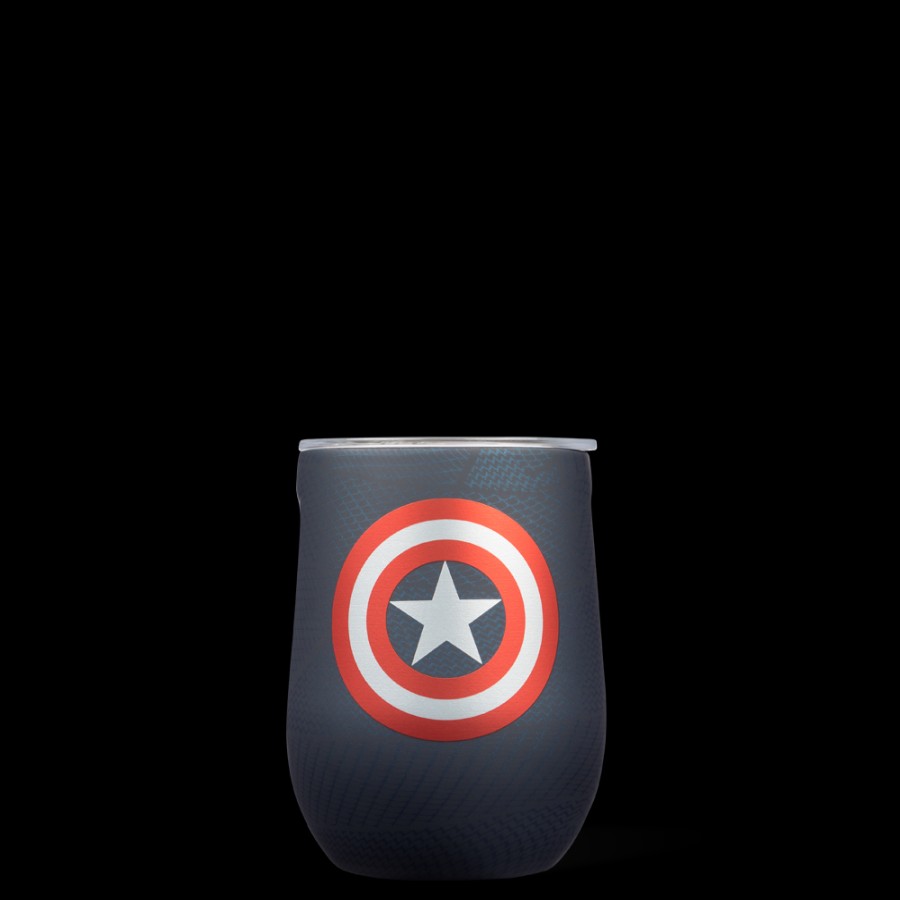 CORKCICLE Marvel Stemless | Stemless & Flute